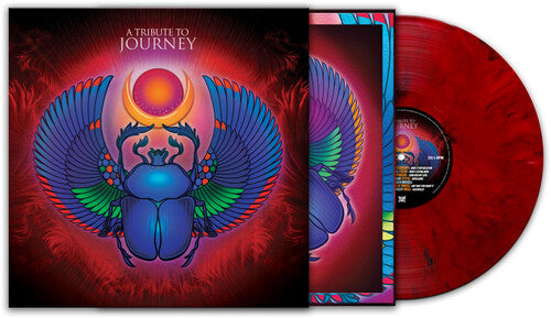 Various Artists Tribute To Journey (Limited Edition, Red Marbled Colored Vinyl)