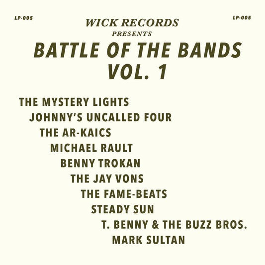 Wick Records Presents Battle of the Bands Vol. 1 (BLACK SWIRL VINYL) | RSD DROP
