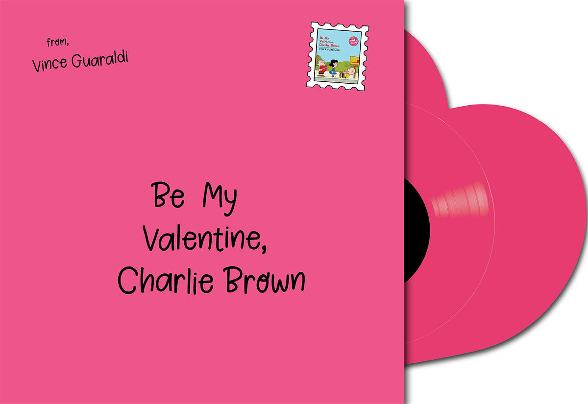 Be My Valentine, Charlie Brown (Indie Exclusive) [Pink Heart Shaped Vinyl]