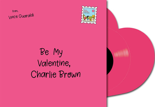 Be My Valentine, Charlie Brown (Indie Exclusive) [Pink Heart Shaped Vinyl]