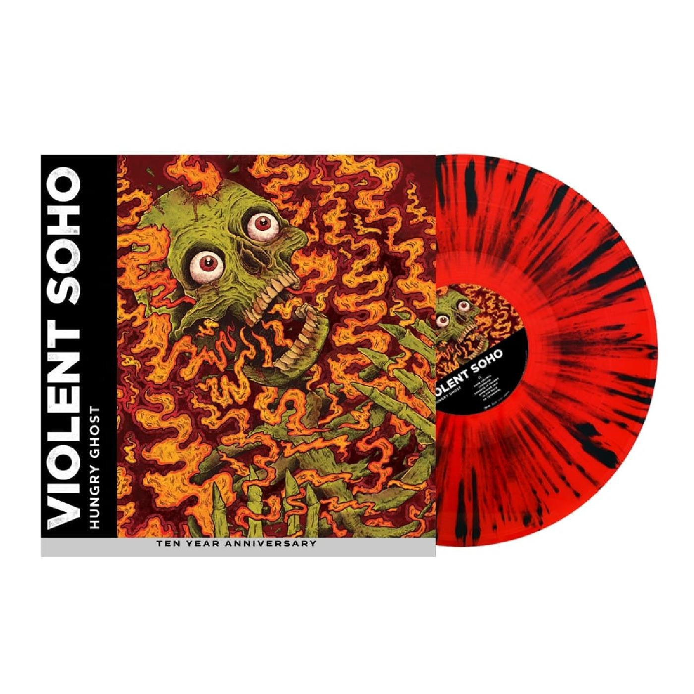 Hungry Ghost (10 Year Anniversary Edition) (Yellow With Orange & Red Splatter Vinyl)