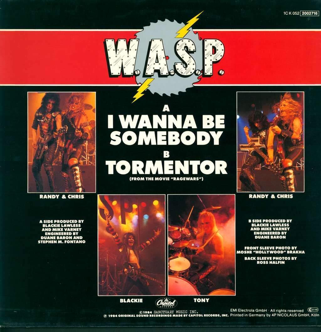I Wanna Be Somebody (Picture Disc Vinyl)