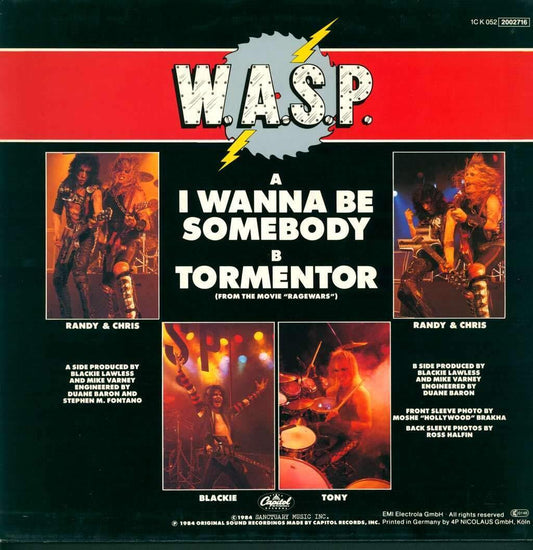 I Wanna Be Somebody (Picture Disc Vinyl)
