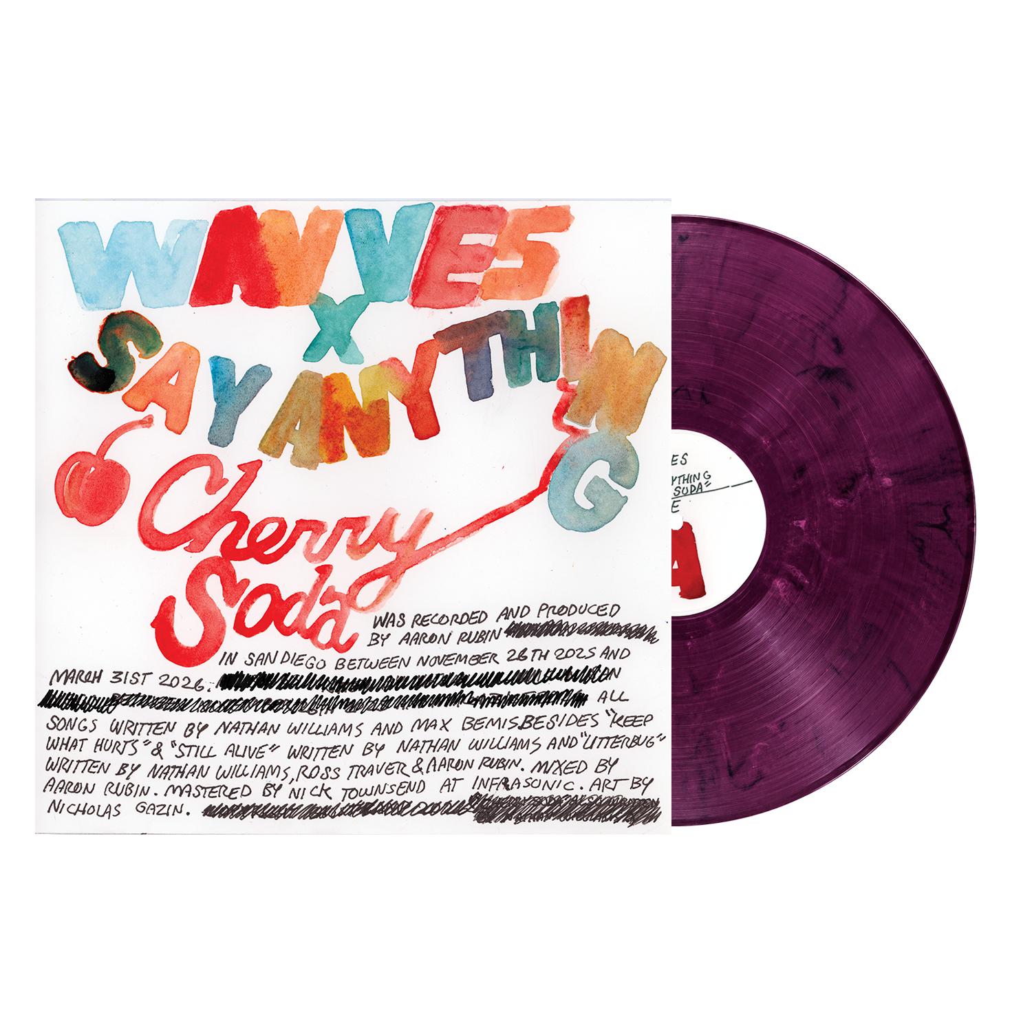 Cherry Soda [Eco Purple-Pink LP]