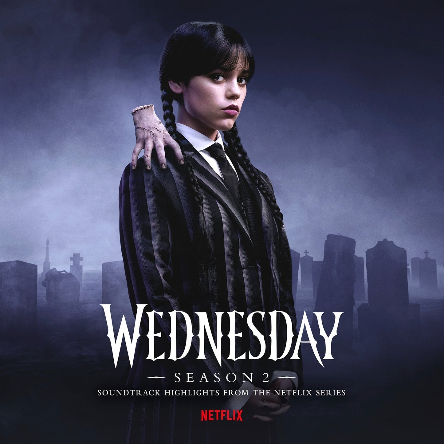 Wednesday: Season 2 (Original Soundtrack From The Netflix Series) (Purple & Black Blended Transparent Vinyl) [2LP]