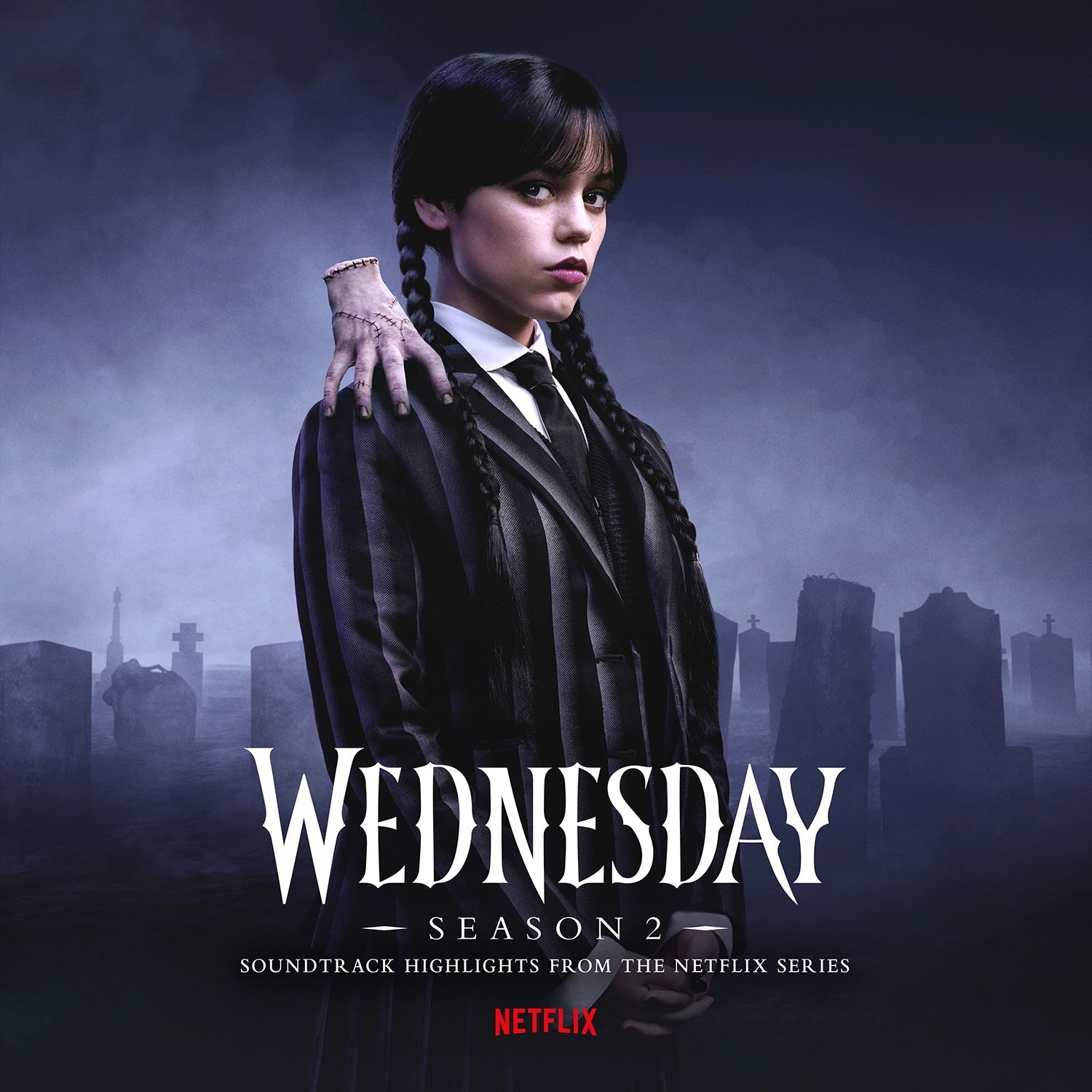Wednesday: Season 2 (Original Soundtrack From The Netflix Series) (Purple & Black Blended Transparent Vinyl) [2LP]
