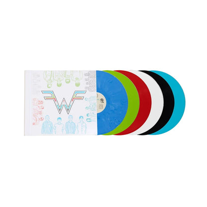 Weezer Coloring Book Box Set limited edition six colored vinyl LP set