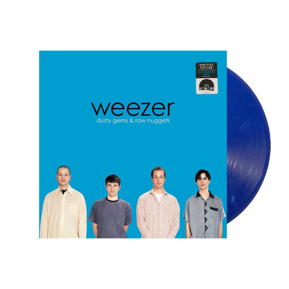 Weezer Dusty Gems and Raw Nuggets Record Store Day 2019 blue and white swirl vinyl LP