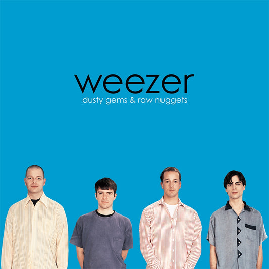 Weezer Dusty Gems and Raw Nuggets Record Store Day 2019 blue and white swirl vinyl LP