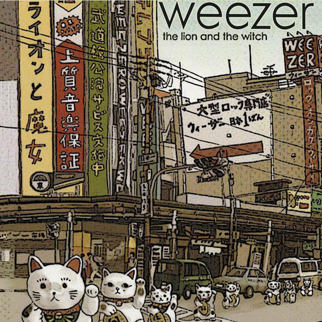 Weezer The Lion and the Witch limited edition numbered CD EP