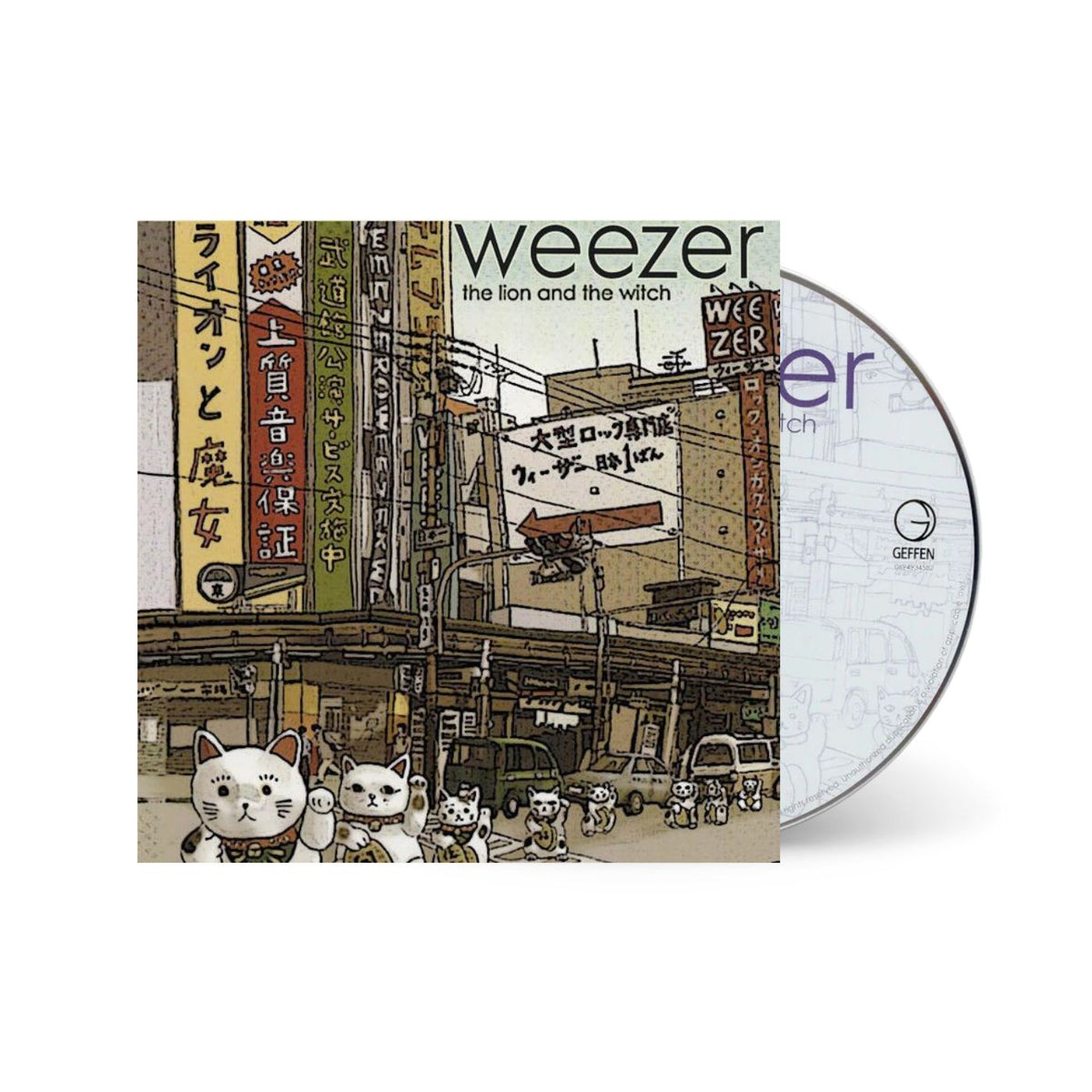 Weezer The Lion and the Witch limited edition numbered CD EP