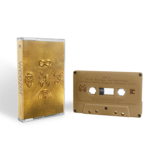 Weezer Gold Album gold cassette edition