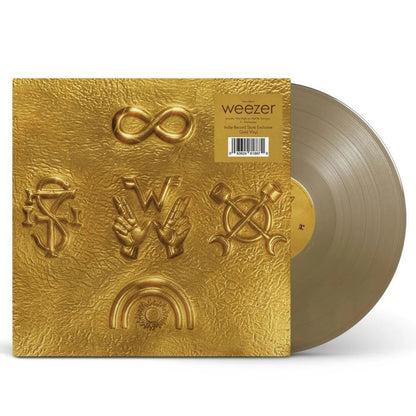 Weezer Gold Album indie exclusive gold vinyl LP
