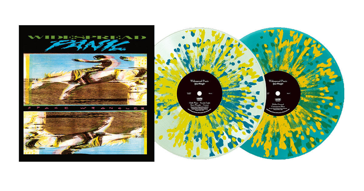 Space Wrangler [White W/ Teal/Yellow Splatter & Teal W/ Green/Yellow Splatter] [2Lp]