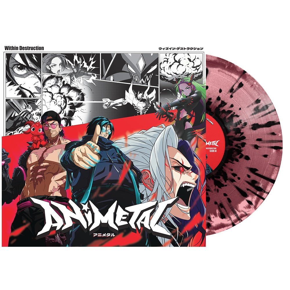 Animetal [Explicit Content] (Indie Exclusive, Limited Edition, Burgundy/ Pink & Black Splatter Colored Vinyl)