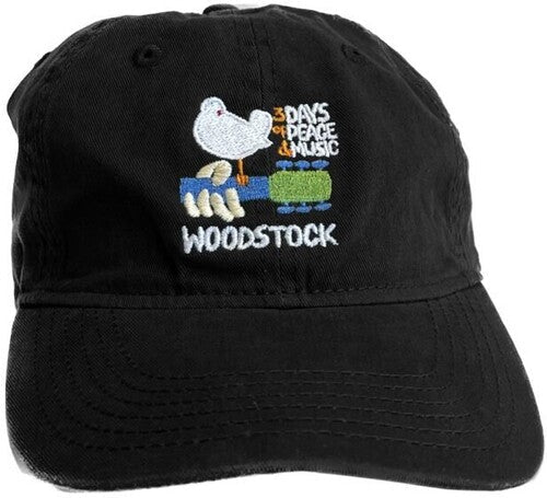 Woodstock - Logo - Unstructured Hat - Black (Hat / Cap, Black)