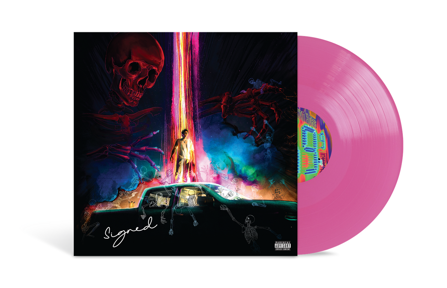 Scared Of Heights [Neon Pink LP] [Signed]