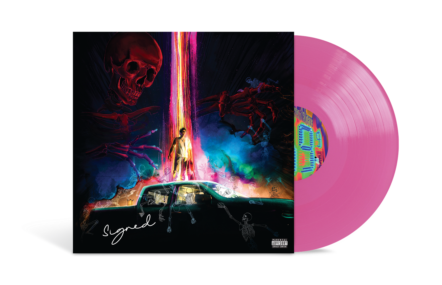 Scared Of Heights [Neon Pink LP] [Signed]