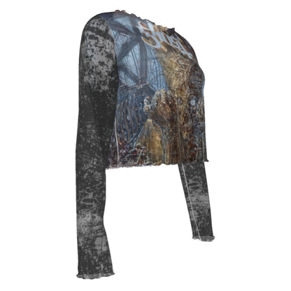 Ghost Chapel Women's Mesh Top As Shown