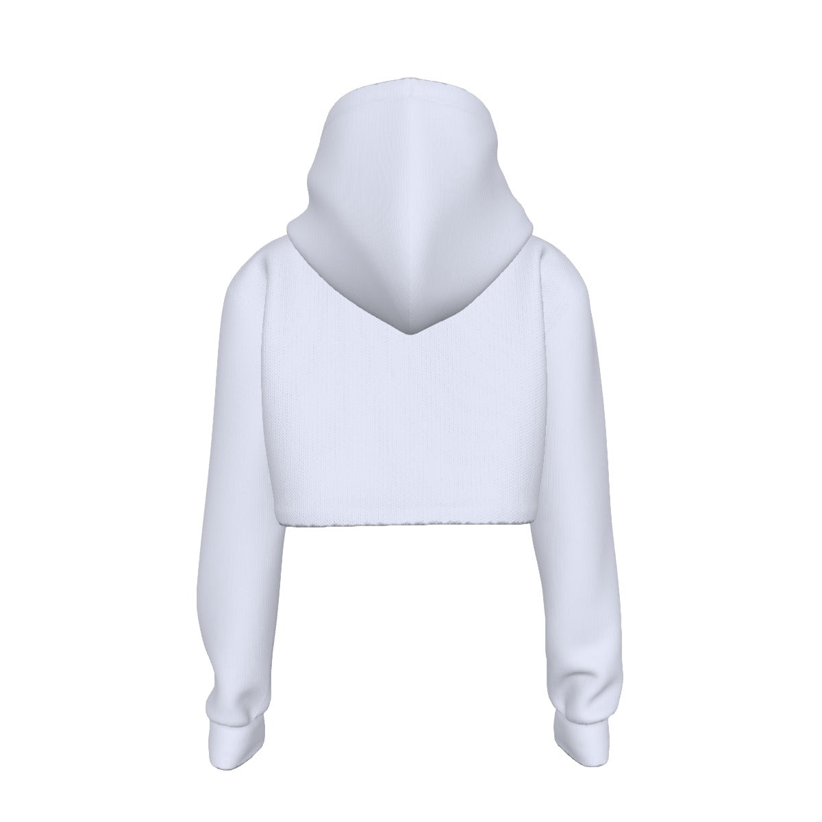 Ghost In the Machine Women's Cropped Hoodie As Shown