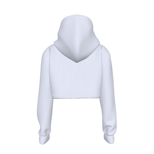 Ghost In the Machine Women's Cropped Hoodie As Shown