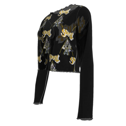 Ghost Triangle Women's Mesh Top As Shown