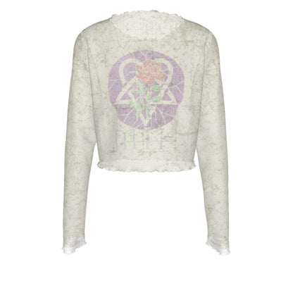 Him Roses Women's Mesh Top As Shown