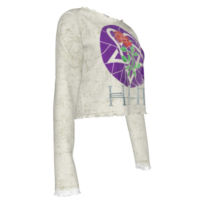 Him Roses Women's Mesh Top As Shown