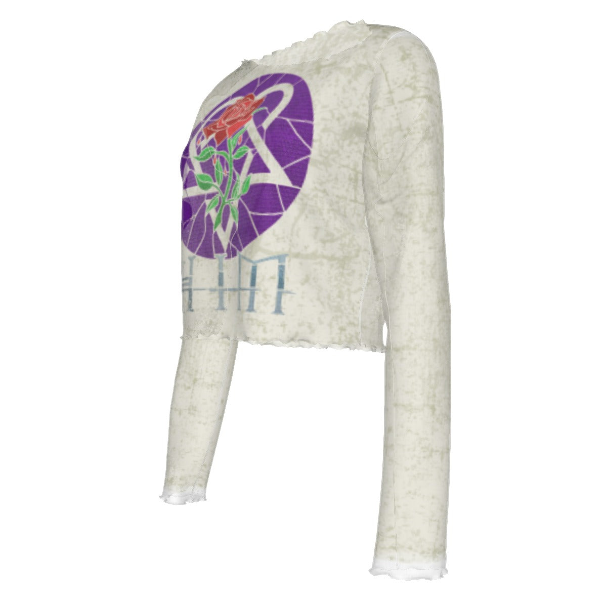Him Roses Women's Mesh Top As Shown
