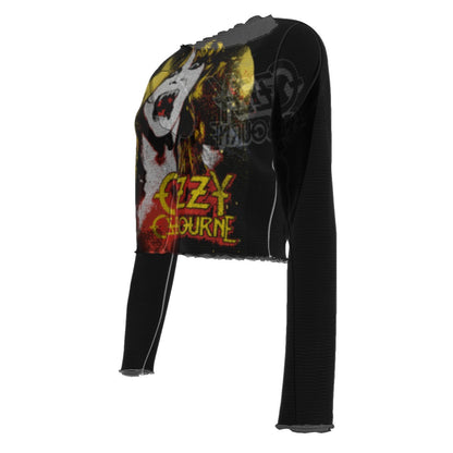 Ozzy Osbourne Drip Women's Mesh Top As Shown