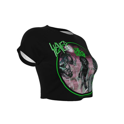 Slayer Live Undead Women's Crop Top As Shown