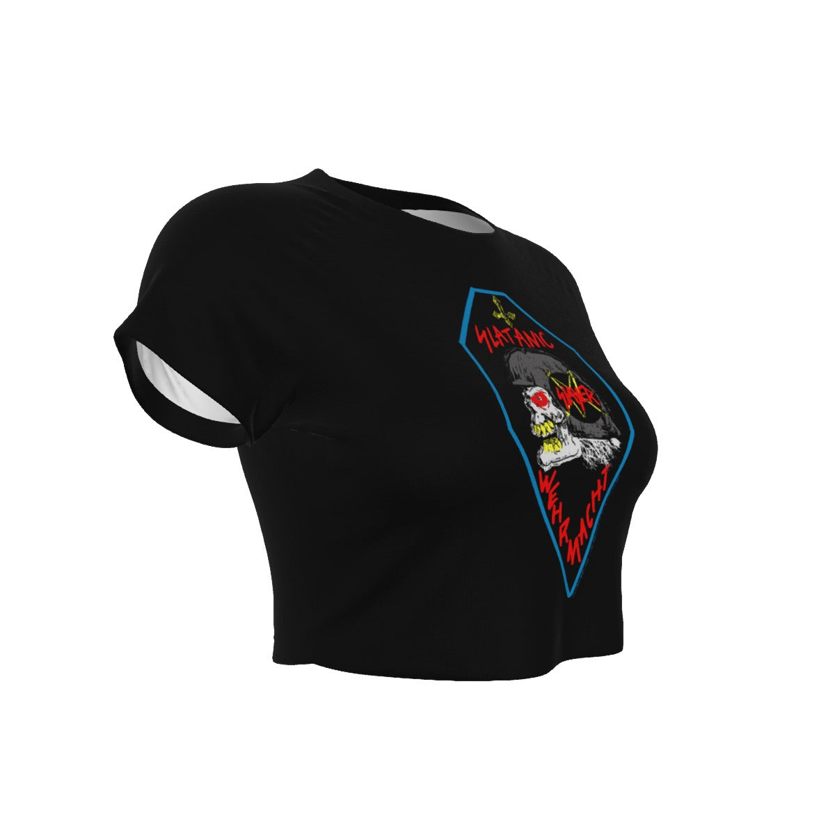 Slayer Slaytanic Women's Crop Top As Shown
