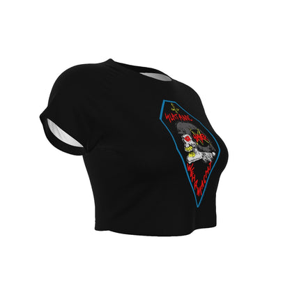 Slayer Slaytanic Women's Crop Top As Shown