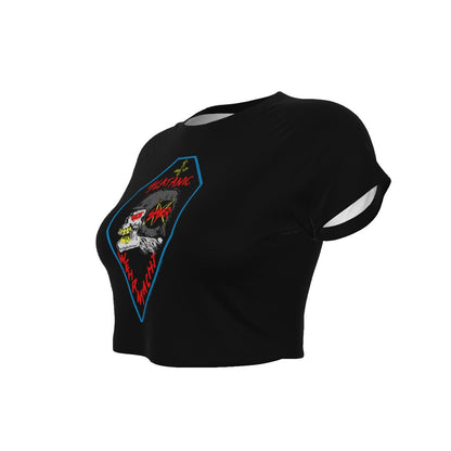 Slayer Slaytanic Women's Crop Top As Shown
