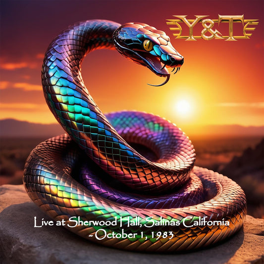 Live at Sherwood Hall, Salinas, California - October 1, 1983 (Limited Edition, Clear Tangerine with Yellow Swirl Colored Vinyl)