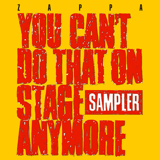 You Can't Do That On Stage Anymore (Sampler) [2 LP] [1 Transparent Red + 1 Transparent Yellow] | RSD DROP