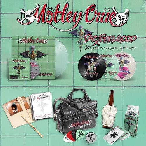 Mötley Crüe Dr. Feelgood (30th Anniversary) (With CD, With Bonus 7", Boxed Set, Colored Vinyl, Green)