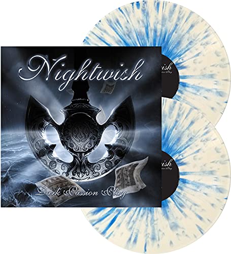 Nightwish Dark Passion Play (White W/Blue Splatter Vinyl)