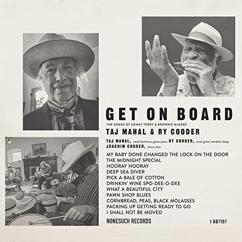 Taj Mahal & Ry Cooder GET ON BOARD
