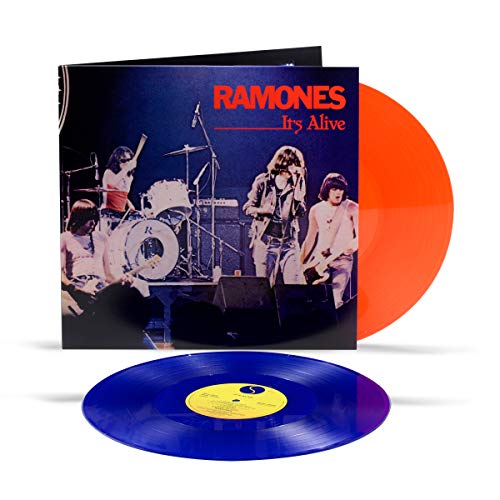 Ramones It's Alive (Live) (2LP Red/Blue Vinyl | Brick & Mortar Exclusive)