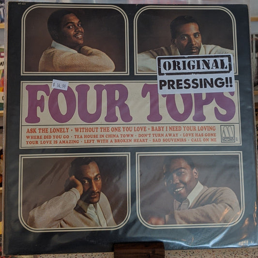 Record Stop Four Tops | Four Tops | Vinyl (Used/VG+)